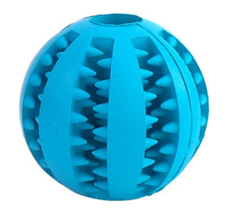 Dog Interactive Rubber Ball – Durable Chew Toy for Pets, Bouncy & Teeth-Cleaning Design