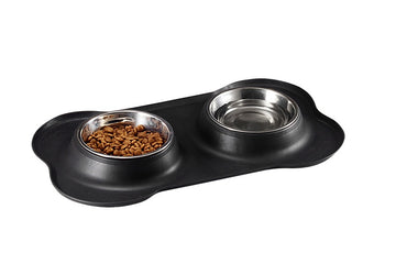 Non-Slip, Spill-Proof Dog with Extra-Large Silicone Base