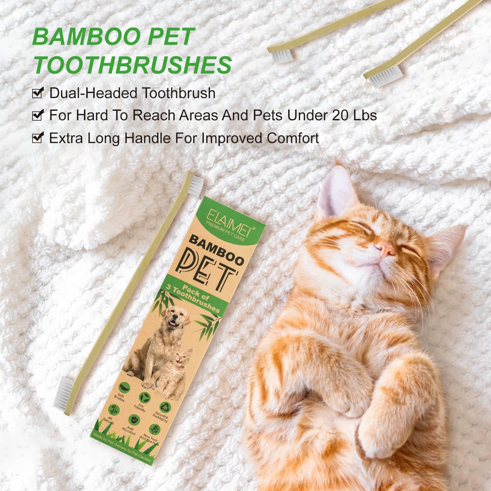 1pc, Pets Dog Toothbrushes And Toothpaste, Pet Toothbrush For Dogs Cats With Soft Bristles Easy Teeth Cleaning Dental Care Dog Toothpaste Not Included Best Professional Cat Dog Finger Tooth Brush Tpr P 35547091